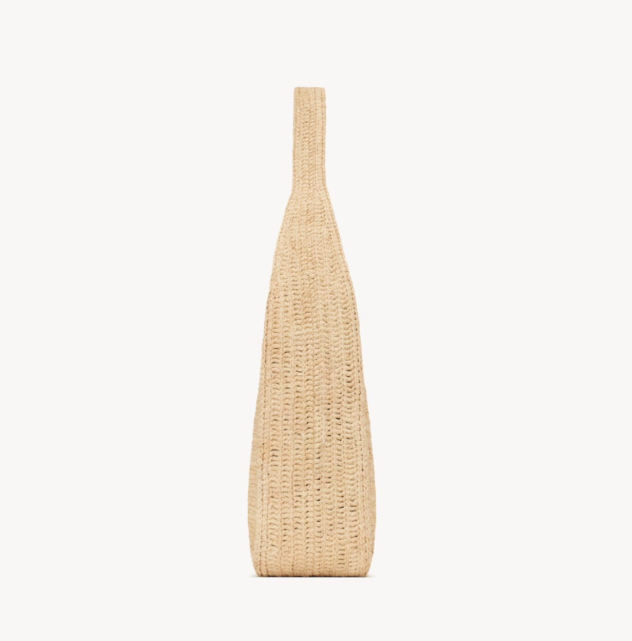 YSL LE 5 À 7 RAFFIA HOBO SHOULDER BAG