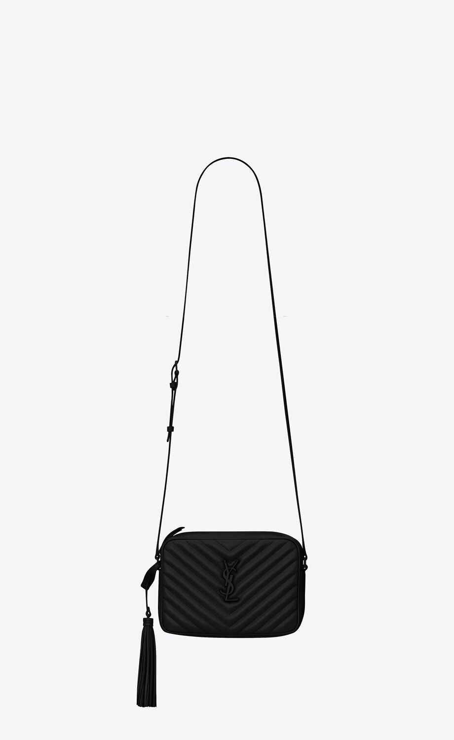 YSL LOU QUILTED CALFSKIN LEATHER CAMERA BAG