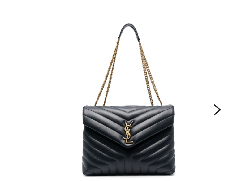 YSL MEDIUM LOULOU Y QUILTED CALFSKIN SHOULDER BAG