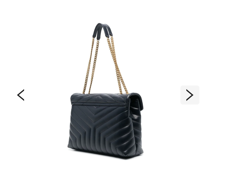 YSL MEDIUM LOULOU Y QUILTED CALFSKIN SHOULDER BAG