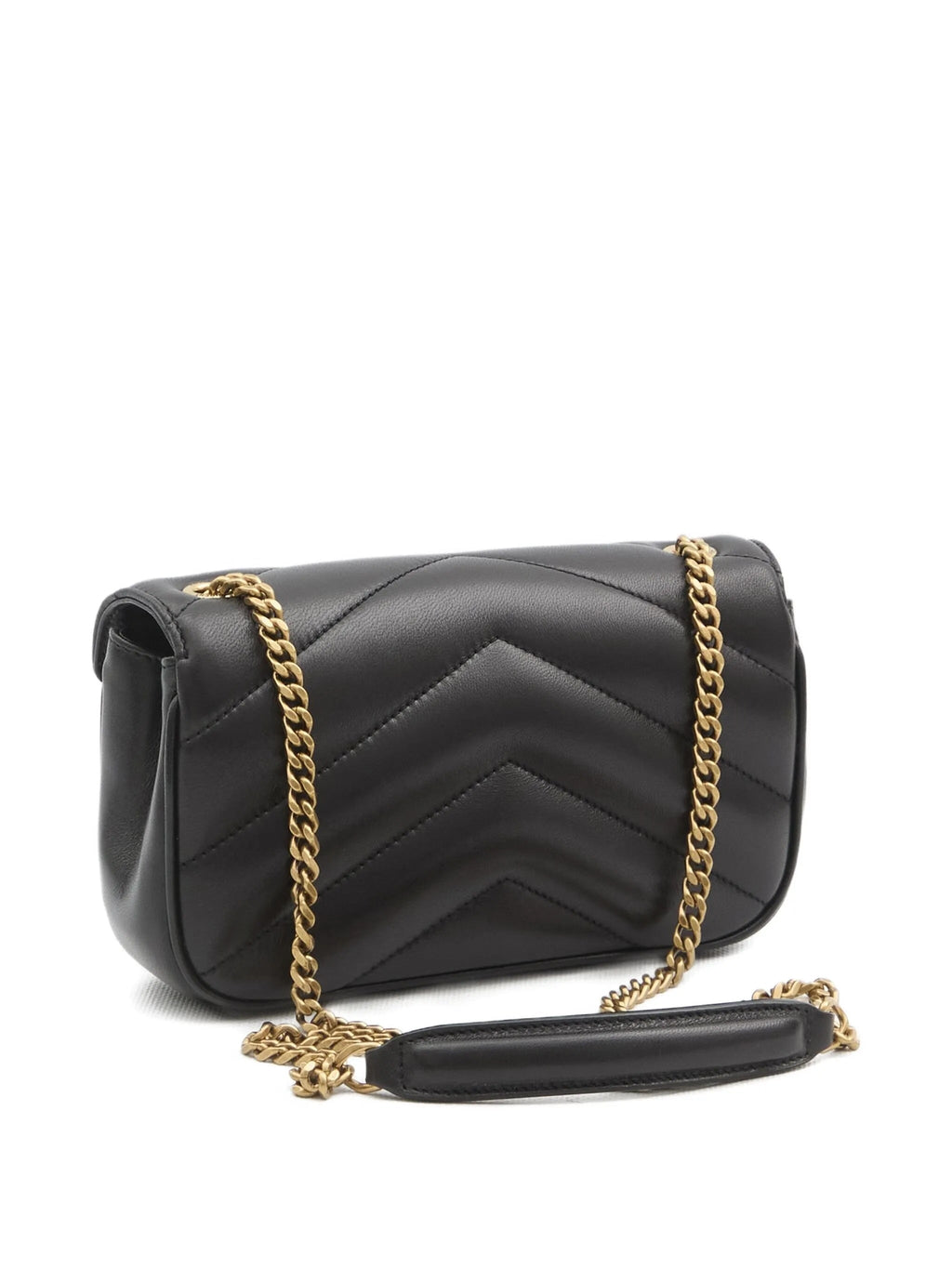YSL LAMBSKIN QUILTED MONOGRAM MINI LOULOU BAG