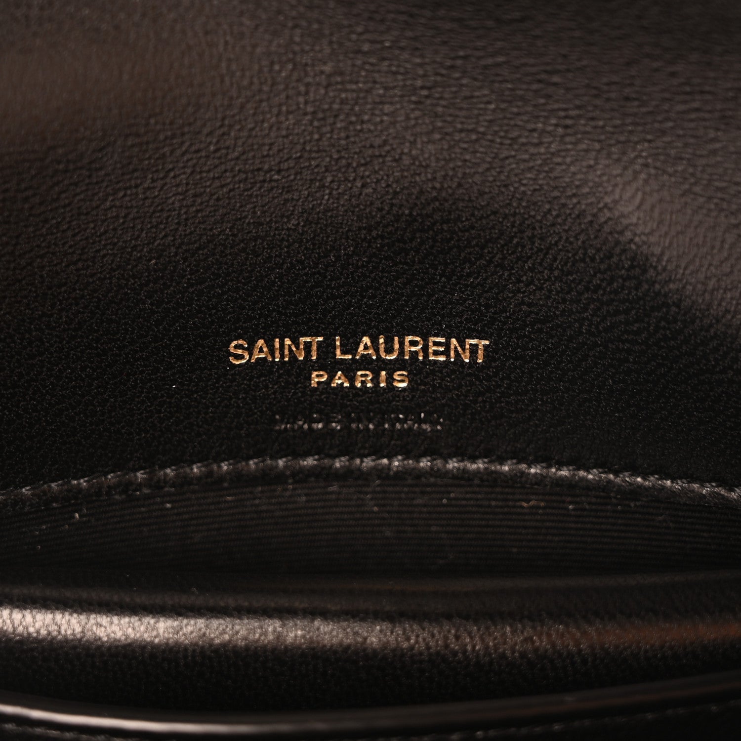YSL LAMBSKIN QUILTED MONOGRAM MINI LOULOU BAG
