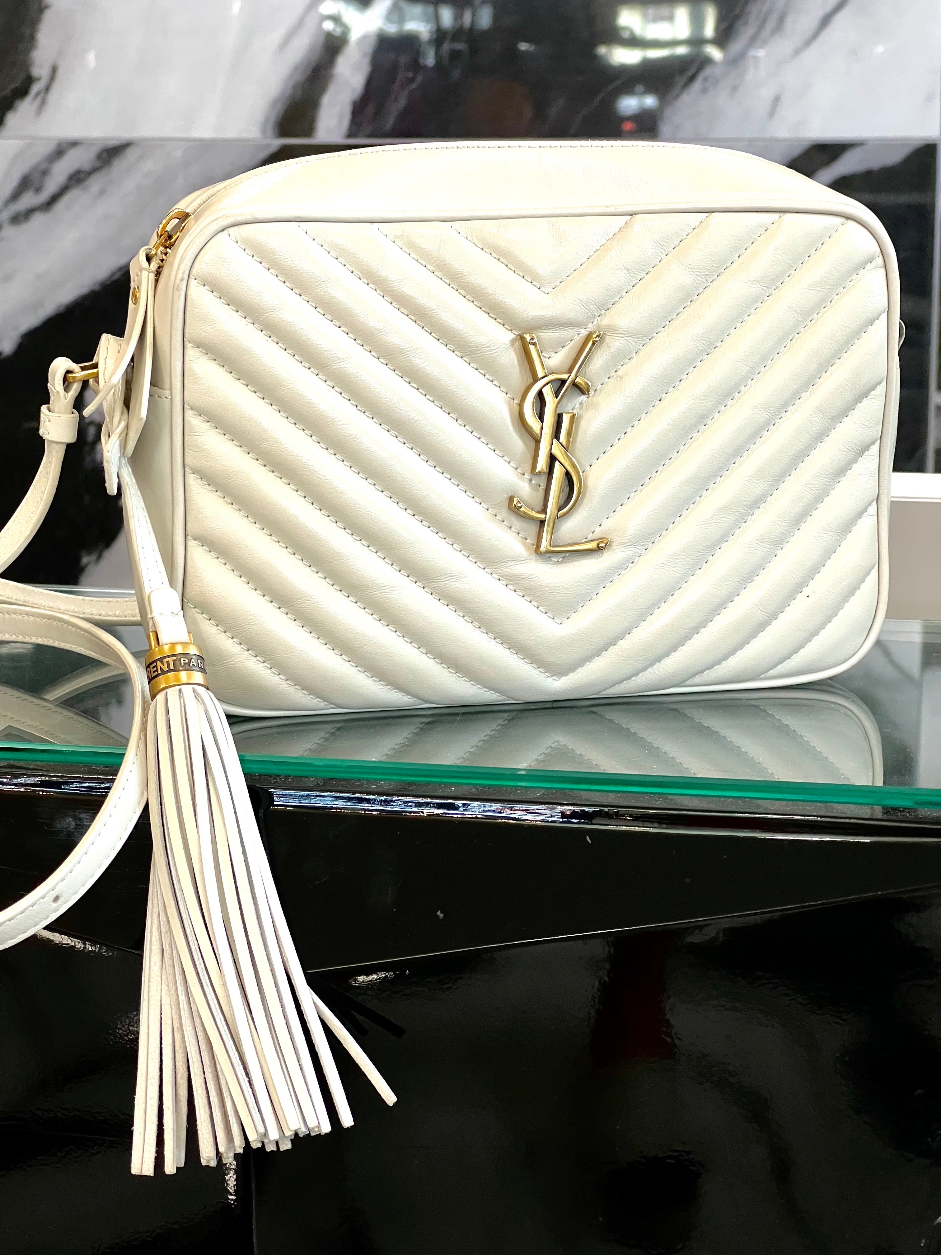 YSL LOU CAMERA LEATHER CROSSBODY BAG