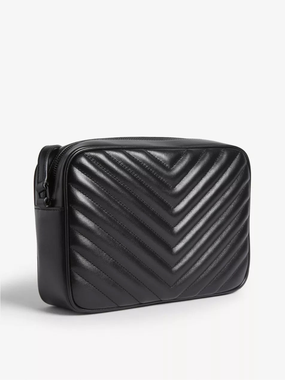 YSL LOU MEDIUM CAMERA BAG IN QUILTED LEATHER
