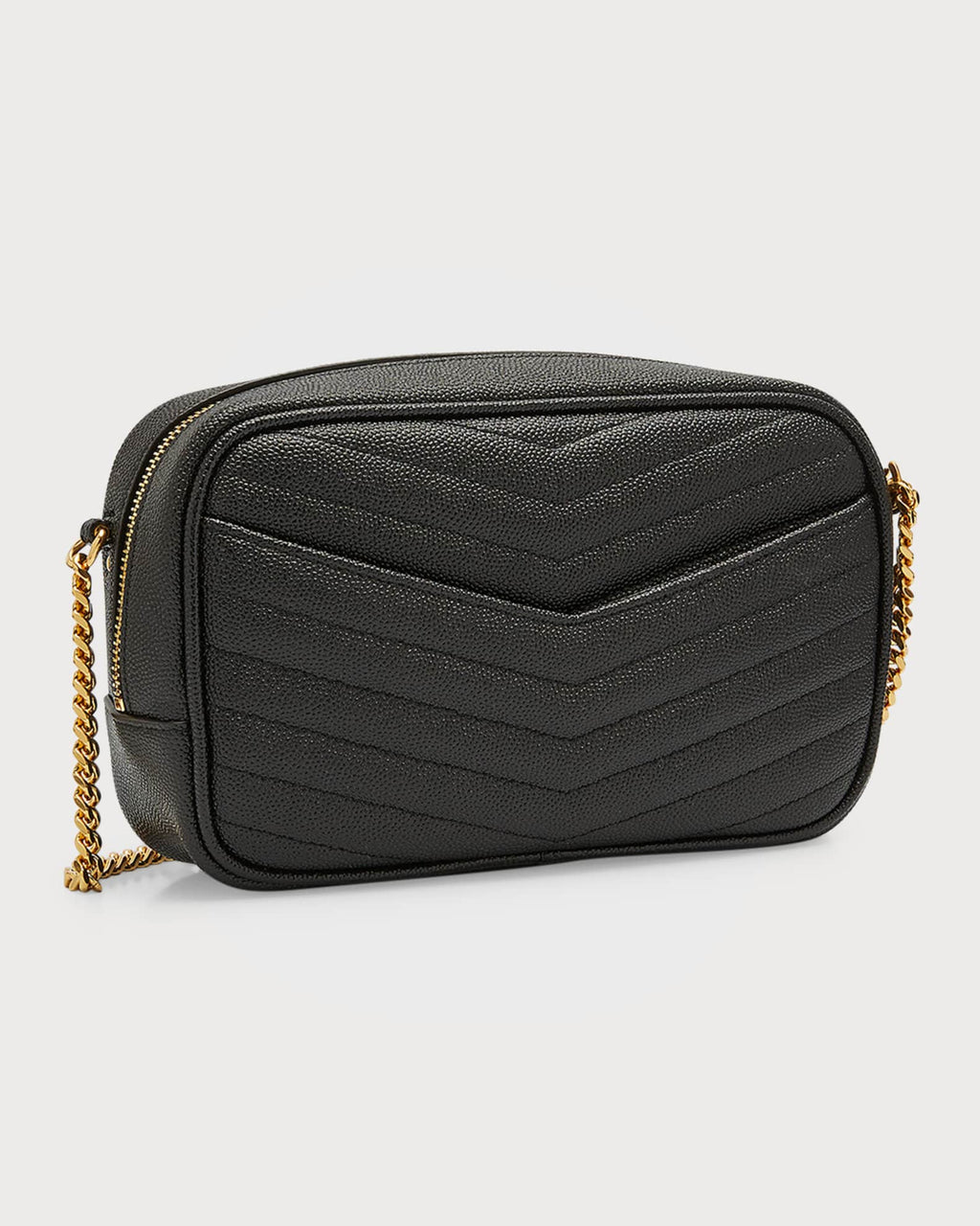 YSL LOU MINI GRAIN DE POUDRE CAMERA CROSSBODY BAG