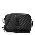 SAINT LAURENT LOU QUILTED CALFSKIN YSL CAMERA CROSSBODY BAG