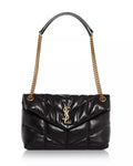 SAINT LAURENT PUFFER LOULOU SHOULDER BAG