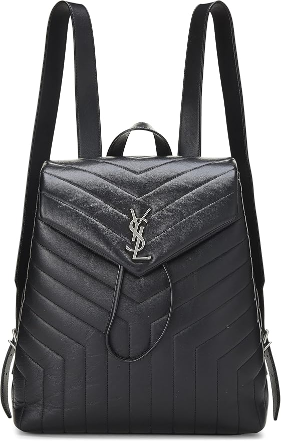 YSL QUILTED CALFSKIN LEATHER MEDIUM LOU LOU BACKPACK