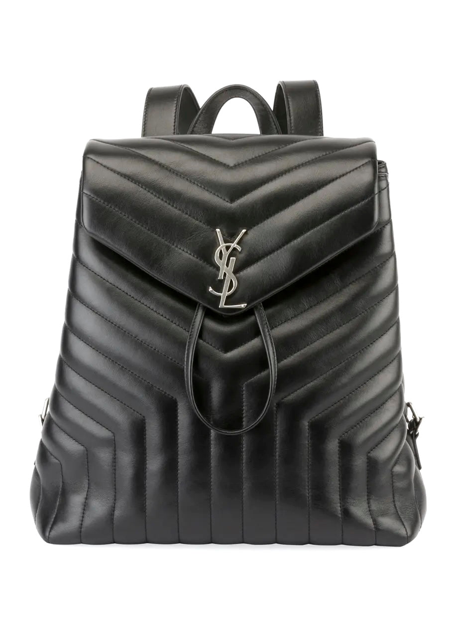 YSL QUILTED CALFSKIN LEATHER MEDIUM LOU LOU BACKPACK