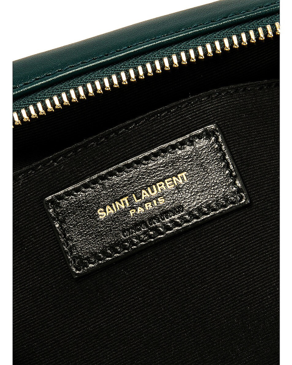 SAINT LAURENT MEDIUM LOU CALFSKIN CAMERA BAG
