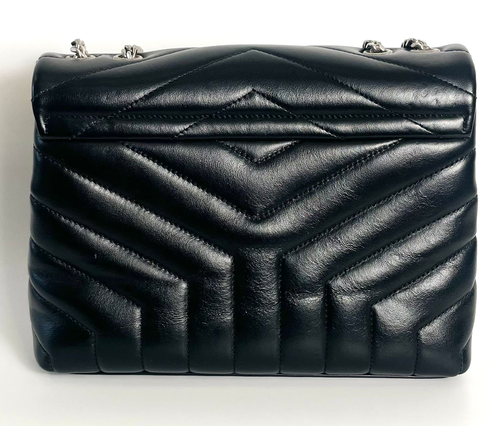 YVES SAINT LAURENT LOULOU MEDIUM CALFSKIN QUILTED SHOULDER BAG