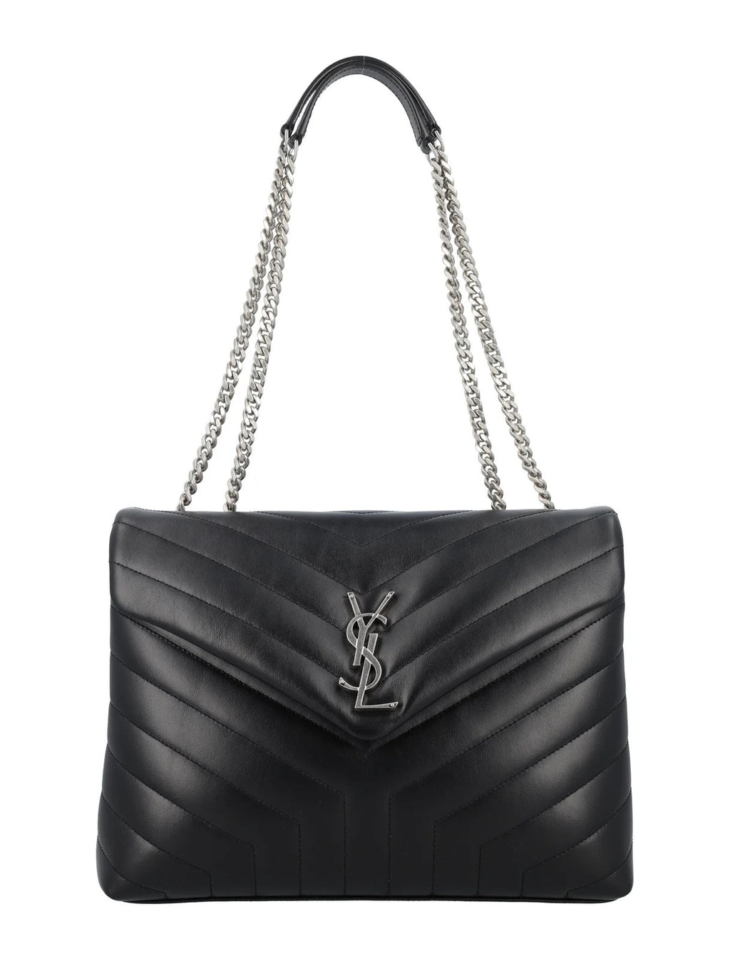YVES SAINT LAURENT LOULOU MEDIUM CALFSKIN QUILTED SHOULDER BAG