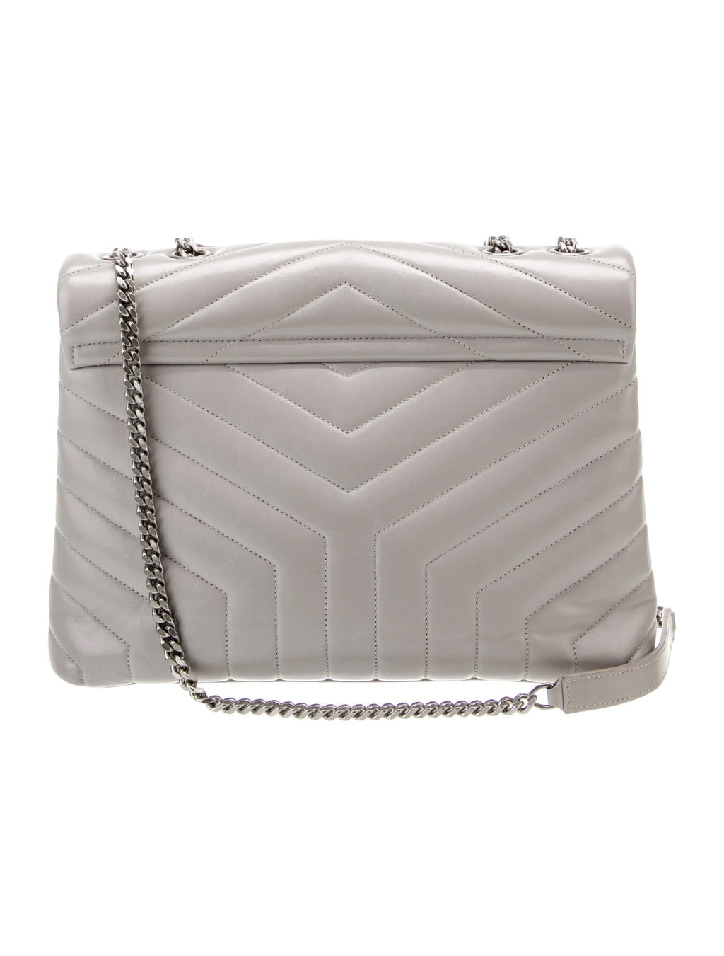 YSL MONOGRAM Y QUILTED CALFSKIN MATELASSE MEDIUM LOULOU SHOULDER BAG