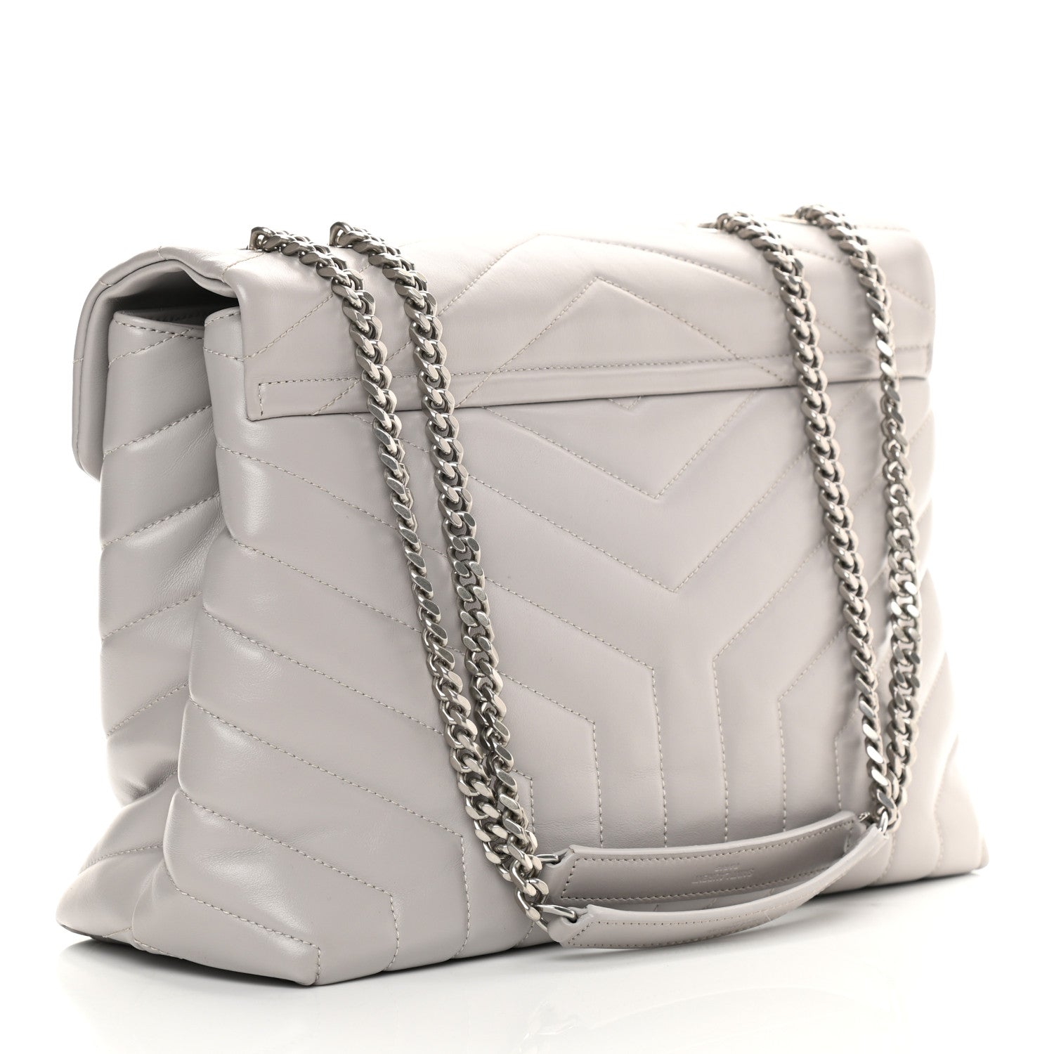 YSL MONOGRAM Y QUILTED CALFSKIN MATELASSE MEDIUM LOULOU SHOULDER BAG