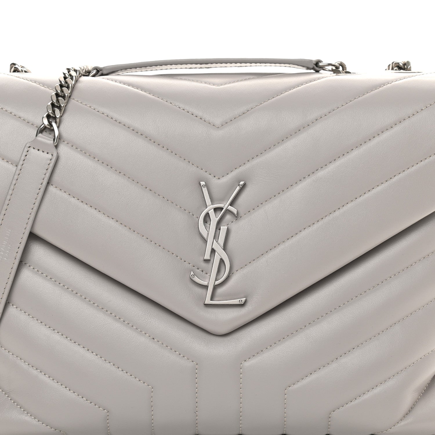YSL MONOGRAM Y QUILTED CALFSKIN MATELASSE MEDIUM LOULOU SHOULDER BAG