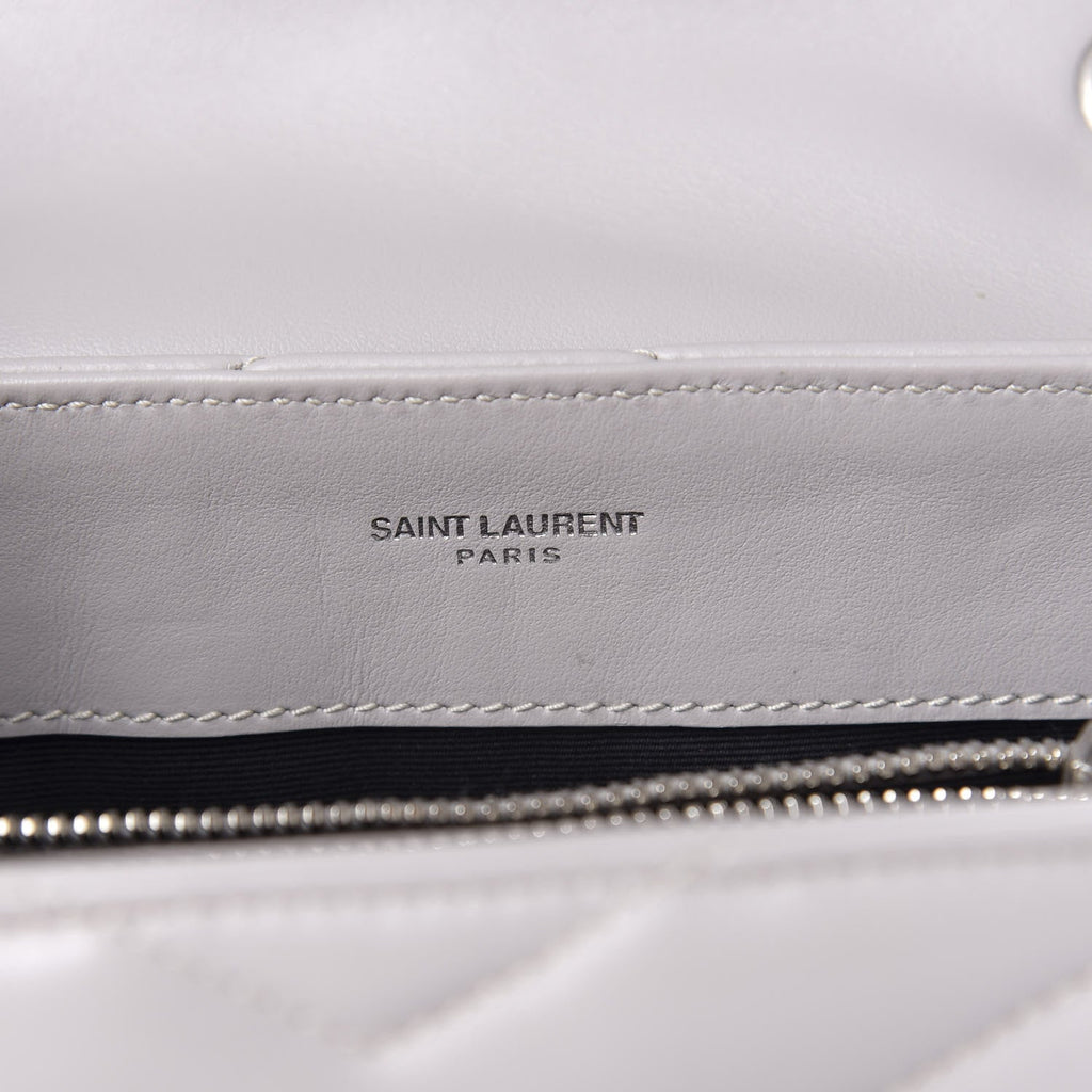 YSL MONOGRAM Y QUILTED CALFSKIN MATELASSE MEDIUM LOULOU SHOULDER BAG