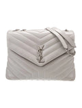YSL MONOGRAM Y QUILTED CALFSKIN MATELASSE MEDIUM LOULOU SHOULDER BAG
