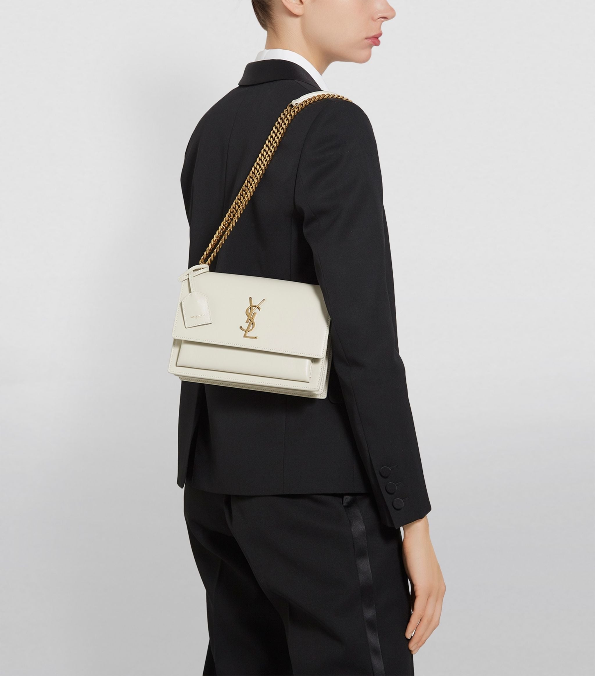 SAINT LAURENT MEDIUM SUNSET SHOULDER BAG