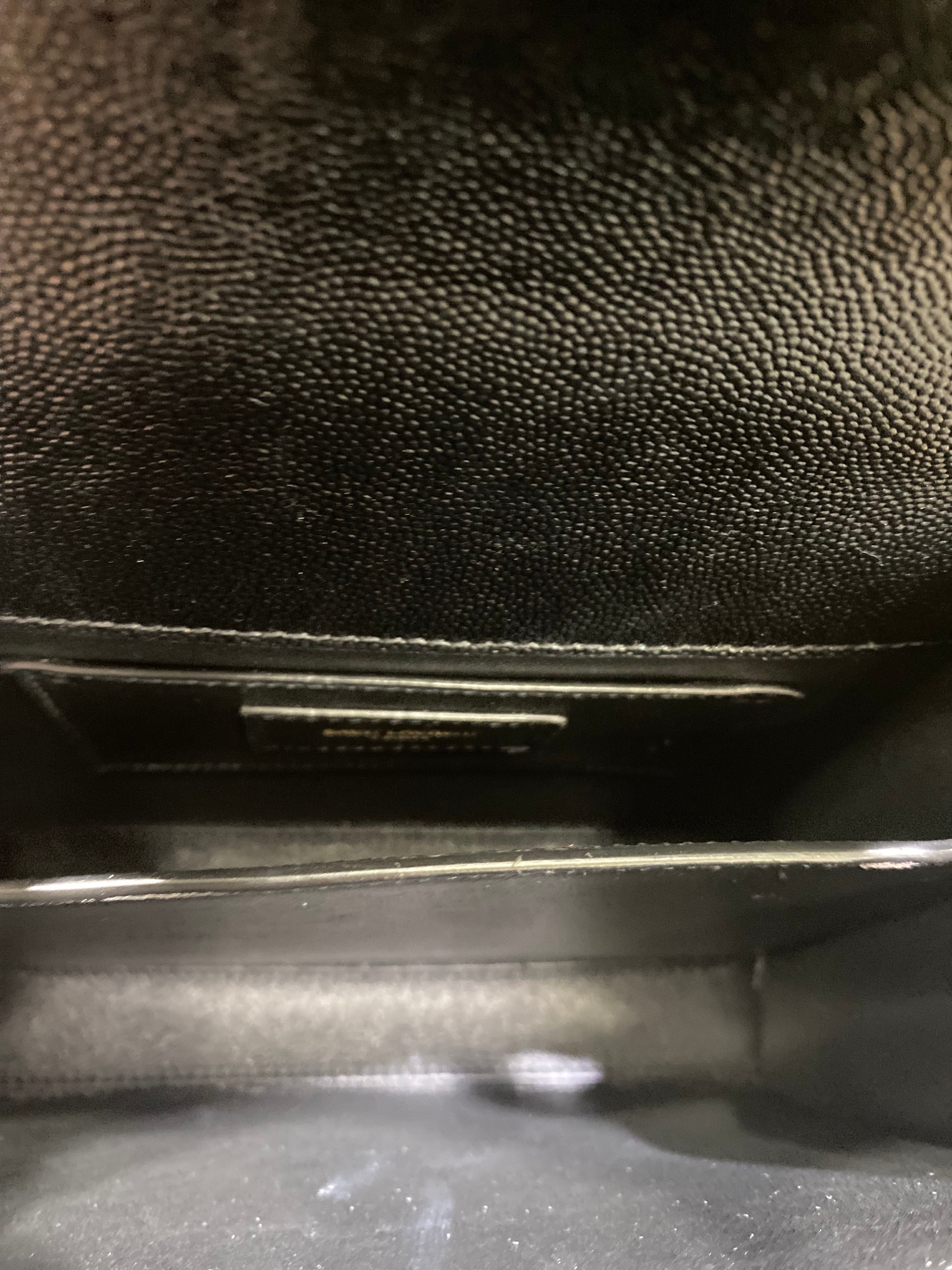 YSL MINI CASSANDRA LEATHER SHOULDER BAG