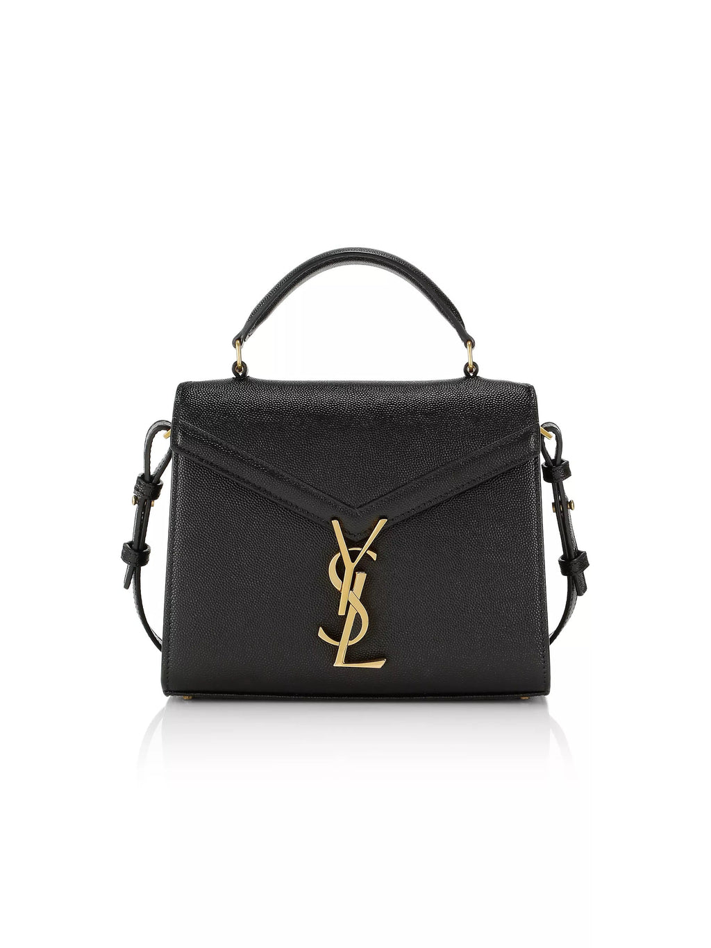YSL MINI CASSANDRA LEATHER SHOULDER BAG