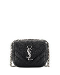 YSL MONOGRAM MICRO METALLIC CROSSBODY BAG