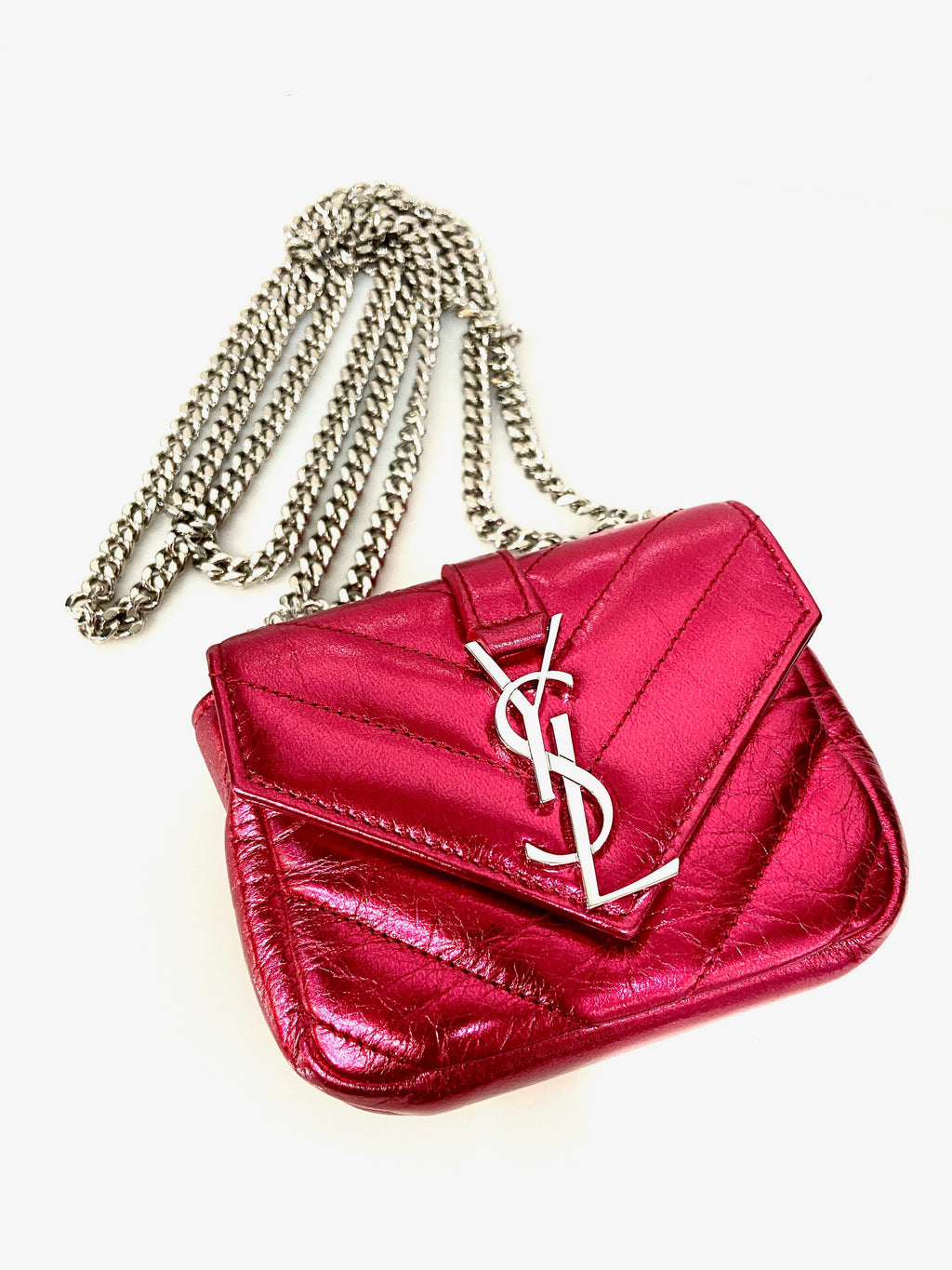 YSL MONOGRAM MICRO QUILTED LEATHER CROSSBODY BAG