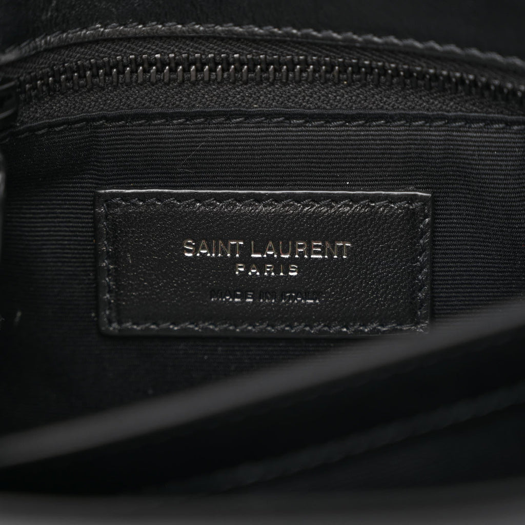 YSL QUILTED Y CALFSKIN LOULOU TOY SHOULDER BAG