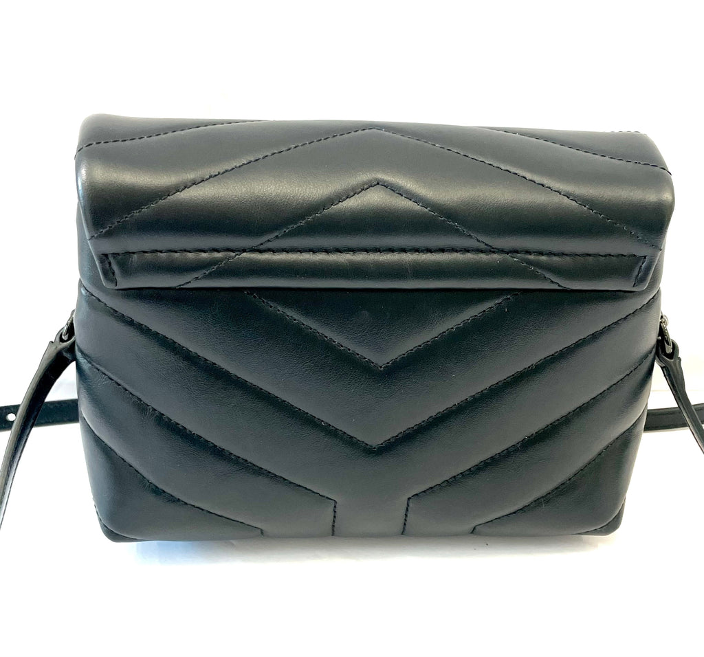 YSL QUILTED Y CALFSKIN LOULOU TOY SHOULDER BAG