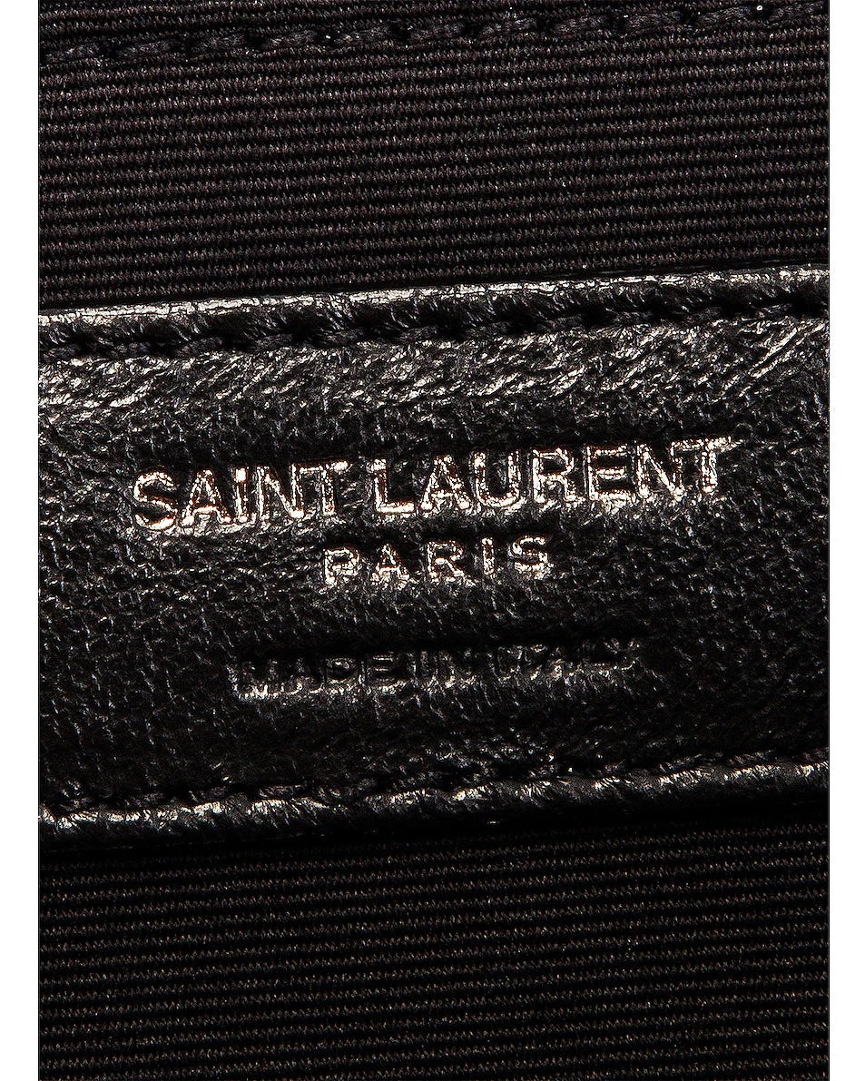 YSL LOU QUILTED CALFSKIN LEATHER CAMERA BAG