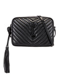 YSL LOU QUILTED CALFSKIN LEATHER CAMERA BAG