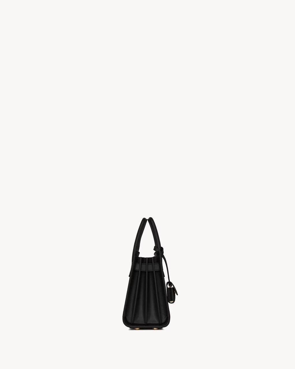 YSL SMOOTH CALF LEATHER SAC DE JOUR SHOULDER BAG