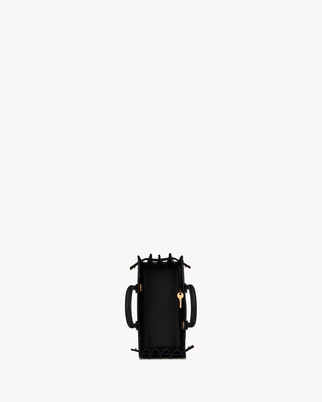 YSL SMOOTH CALF LEATHER SAC DE JOUR SHOULDER BAG