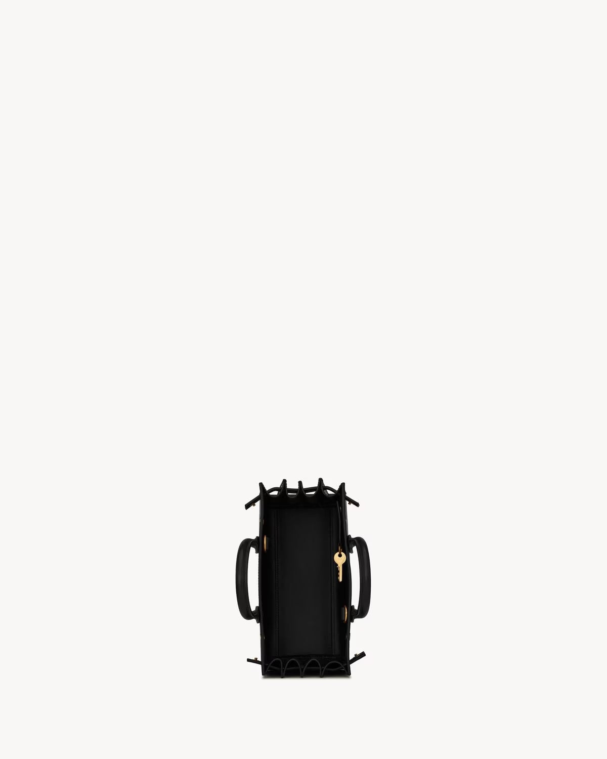 YSL SMOOTH CALF LEATHER SAC DE JOUR SHOULDER BAG