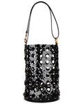 YSL SEAU GLOSSY PATENT LEATHER BUCKET BAG
