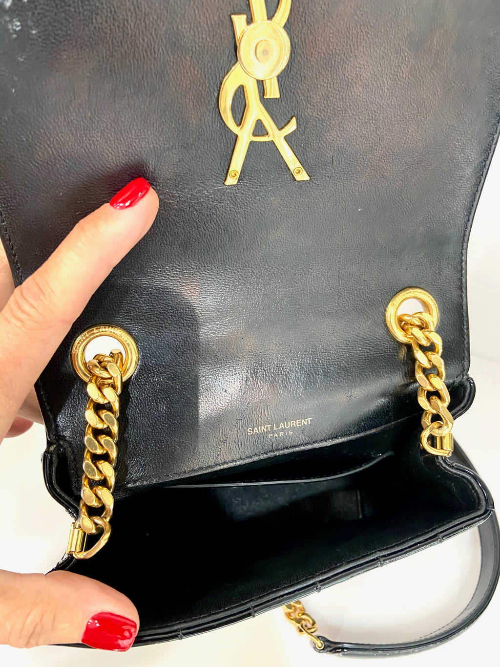 YSL VICKY VERNIS SMALL CROSSBODY BAG