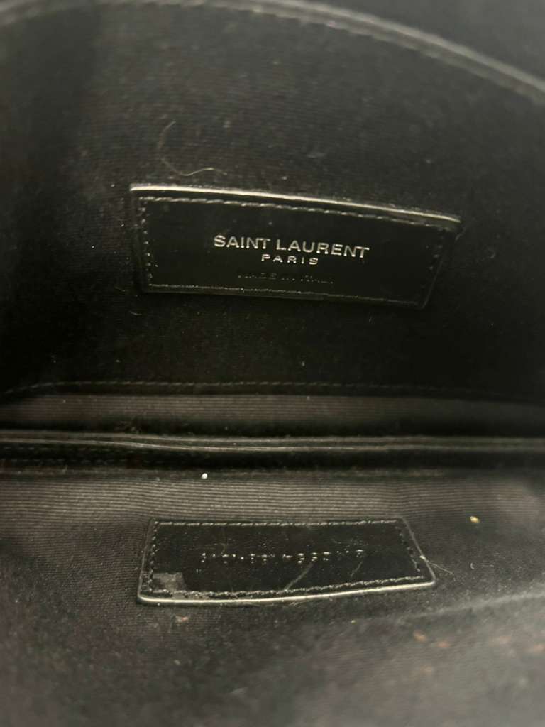 YSL CLASSIC LEATHER MEDIUM ZIP BILL POUCH