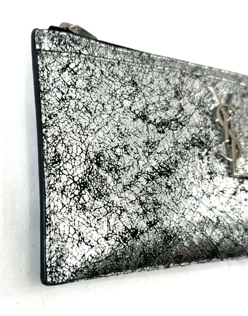 YSL CLASSIC LEATHER MEDIUM ZIP BILL POUCH