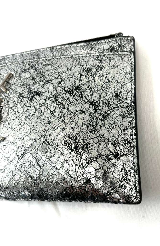 YSL CLASSIC LEATHER MEDIUM ZIP BILL POUCH