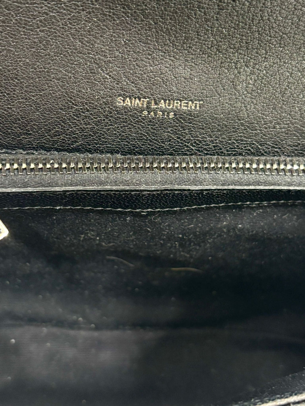 YSL COLLEGE MEDIUM QUILTED LEATHER SHOULDER BAG