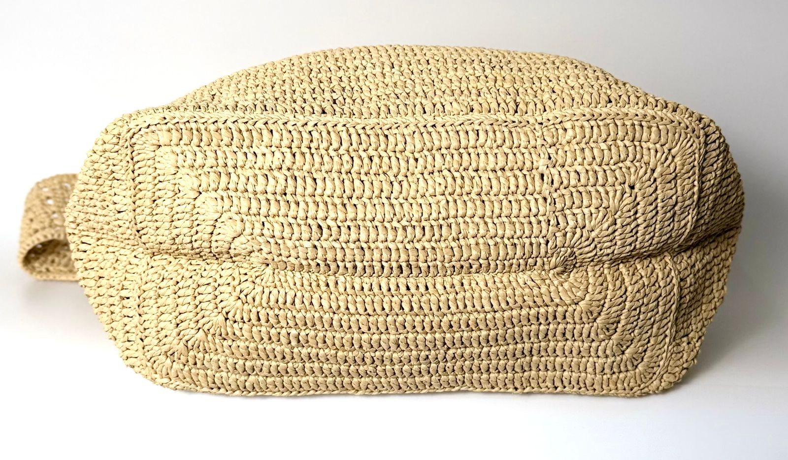 YSL LE 5 À 7 RAFFIA HOBO SHOULDER BAG