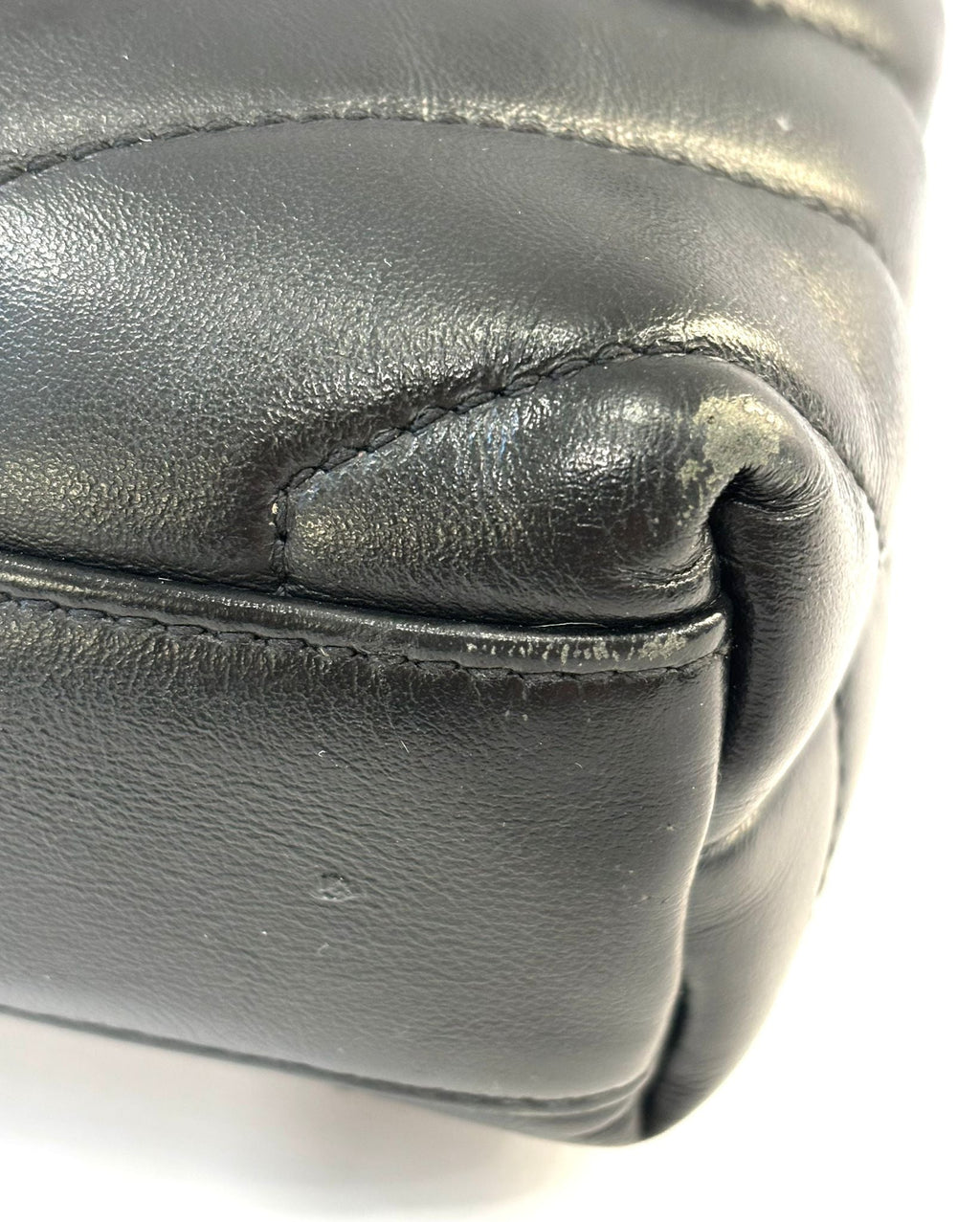 YSL LEATHER LOULOU TOY CROSSBODY BAG