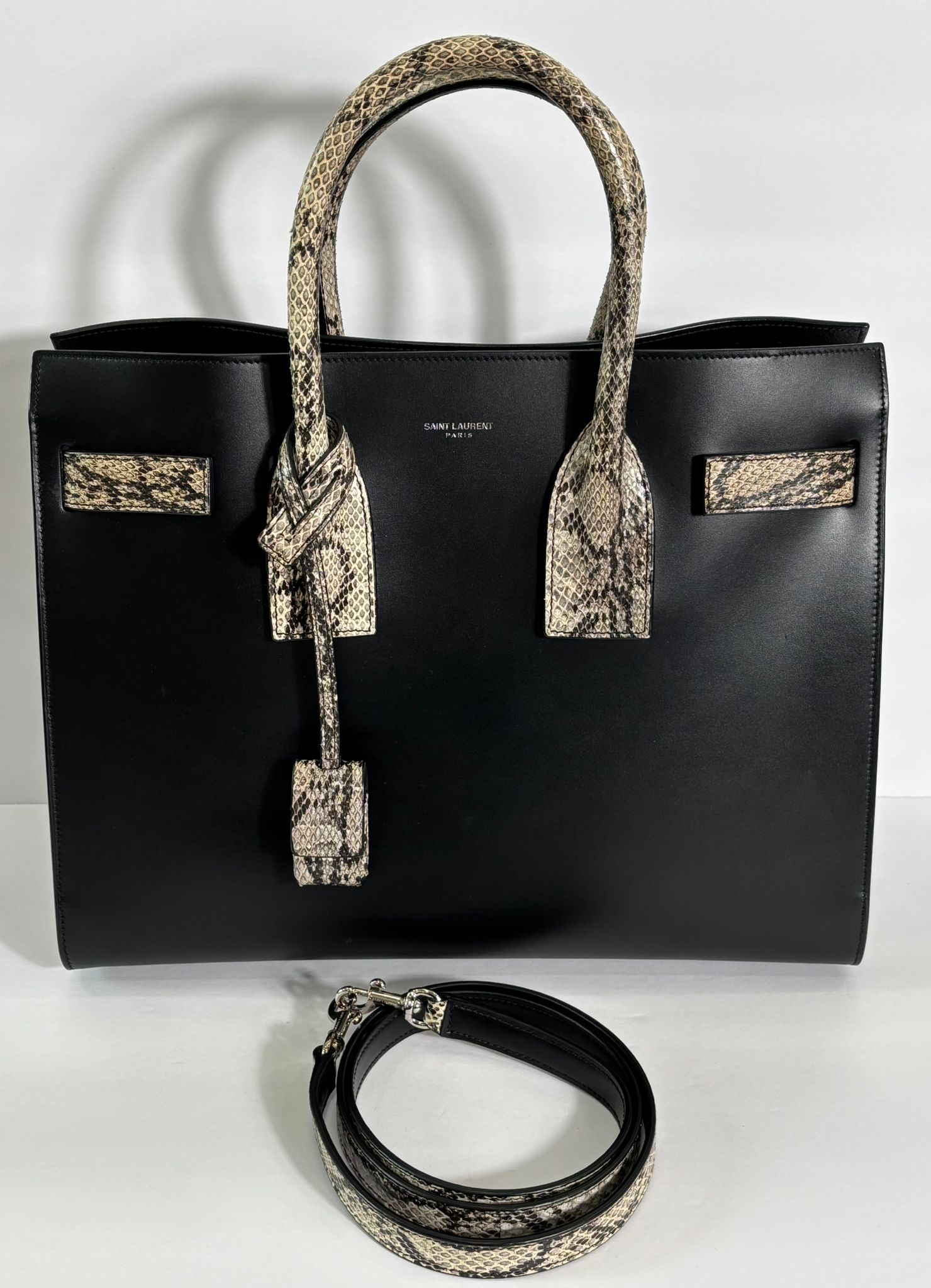 YSL LEATHER SAC DE JOUR SMALL