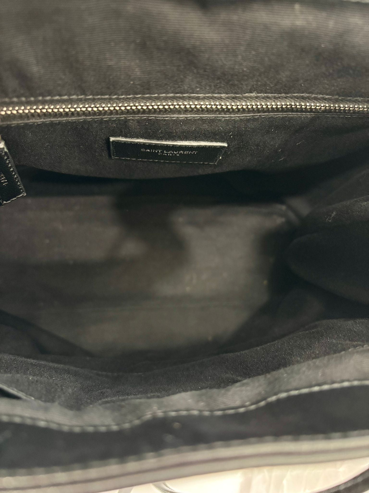 YSL QUILTED CALFSKIN LEATHER MEDIUM LOU LOU BACKPACK