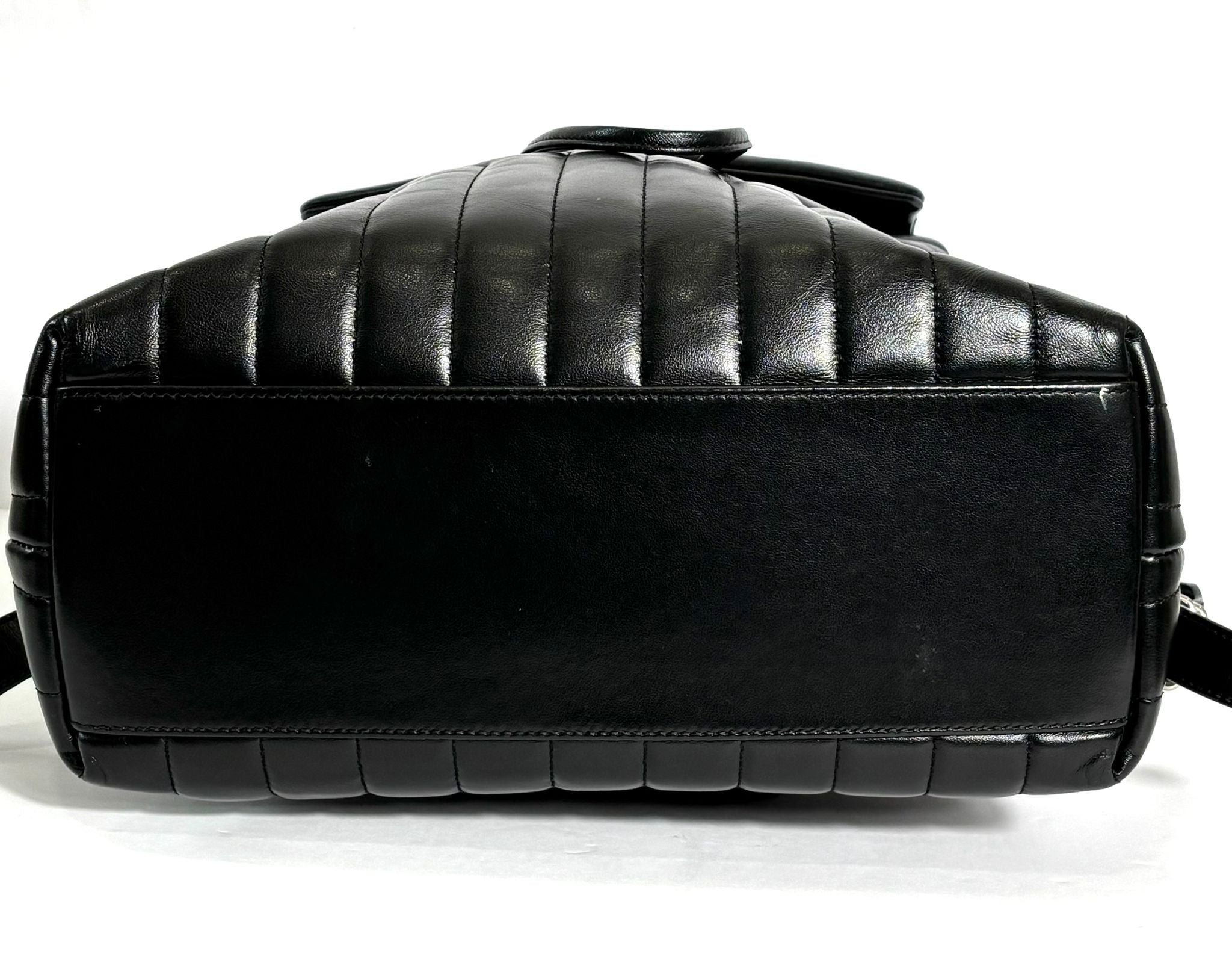 YSL QUILTED CALFSKIN LEATHER MEDIUM LOU LOU BACKPACK