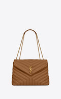 SAINT LAURENT LOULOU MEDIUM MATELASSE "Y" LEATHER BAG
