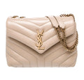 YSL LOULOU LAMBSKIN LEATHER SMALL SHOULDER BAG