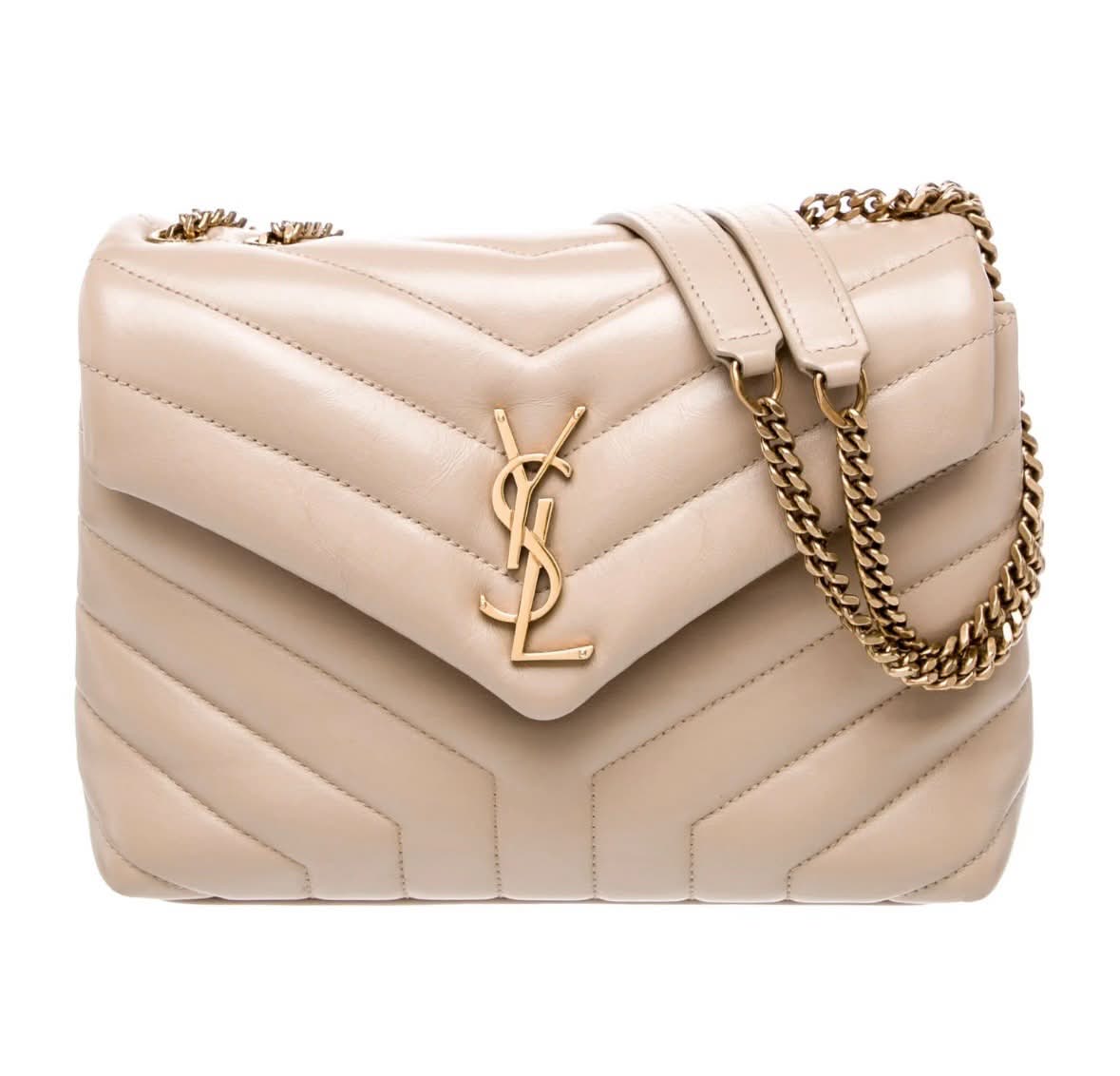 YSL LOULOU LAMBSKIN LEATHER SMALL SHOULDER BAG