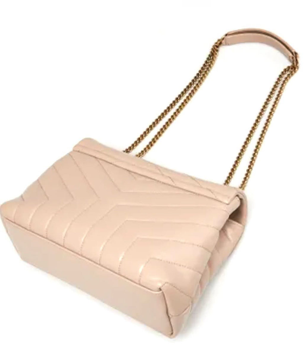 YSL LOULOU LAMBSKIN LEATHER SMALL SHOULDER BAG