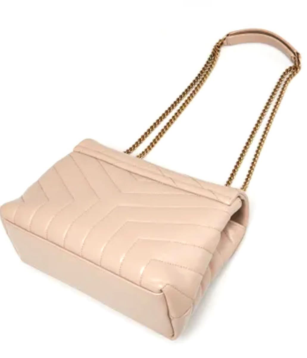 YSL LOULOU LAMBSKIN LEATHER SMALL SHOULDER BAG