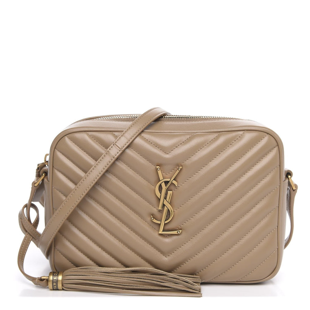 YSL QUILTED CALFSKIN LOU CAMERA CROSSBODY BAG